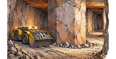 qué son las cámaras y pilares en minería