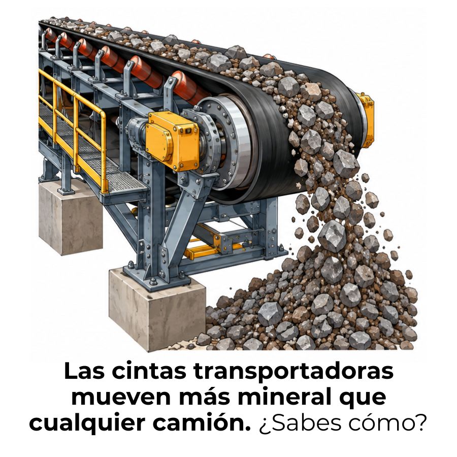 qué son las cintas transportadoras en minería