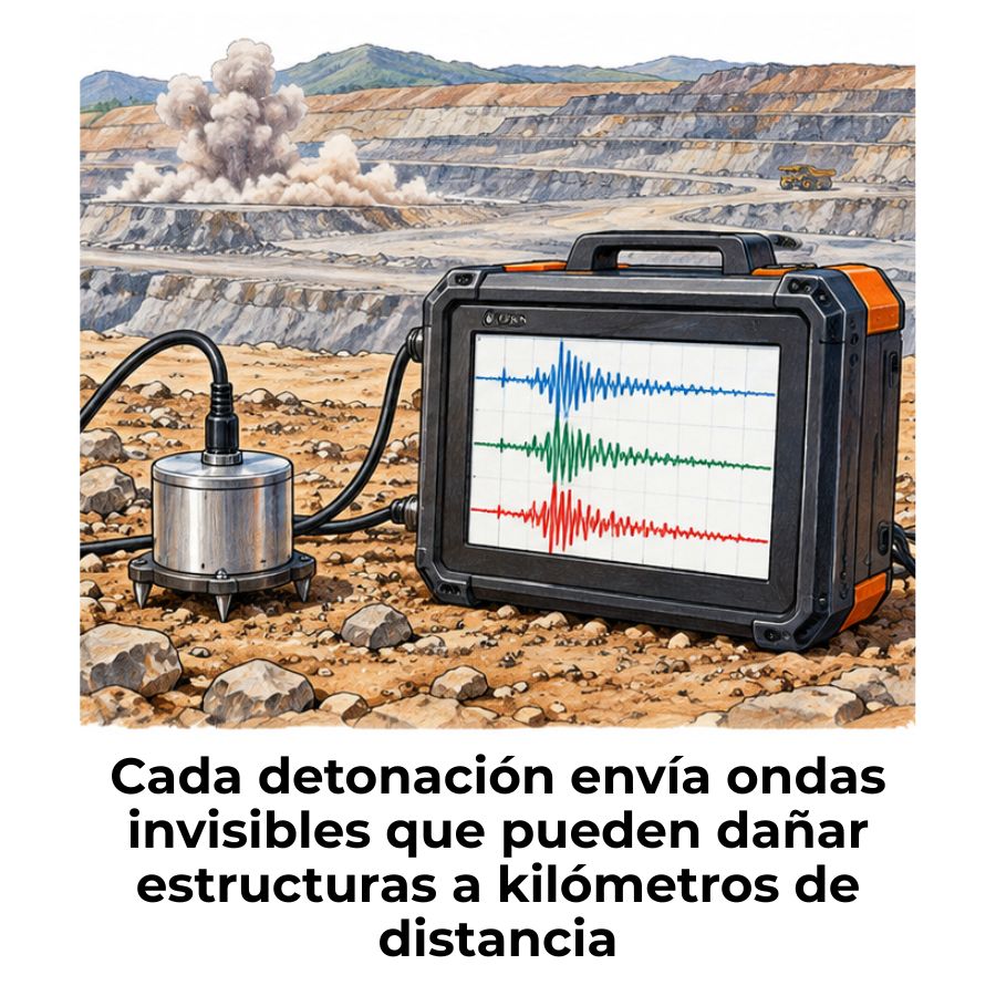 qué son las vibraciones por voladura